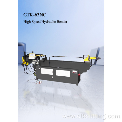 High speed hydraulic pipe bending machine